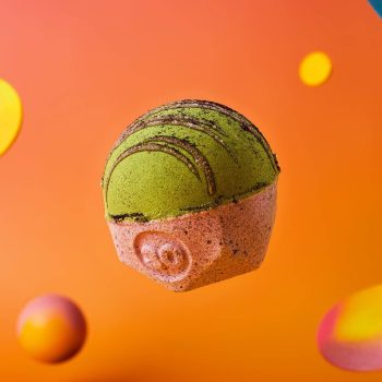 Blueberry Matcha Oat Latte